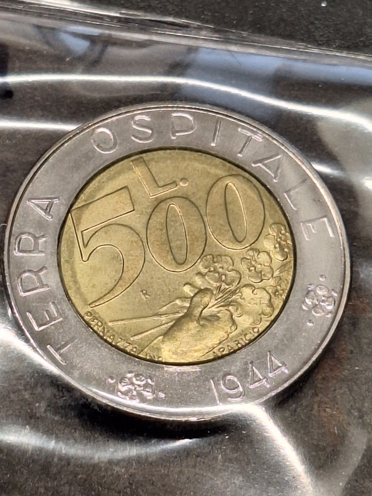 San Marino 500 lire 1991, Ophalen of Verzenden, Overige landen