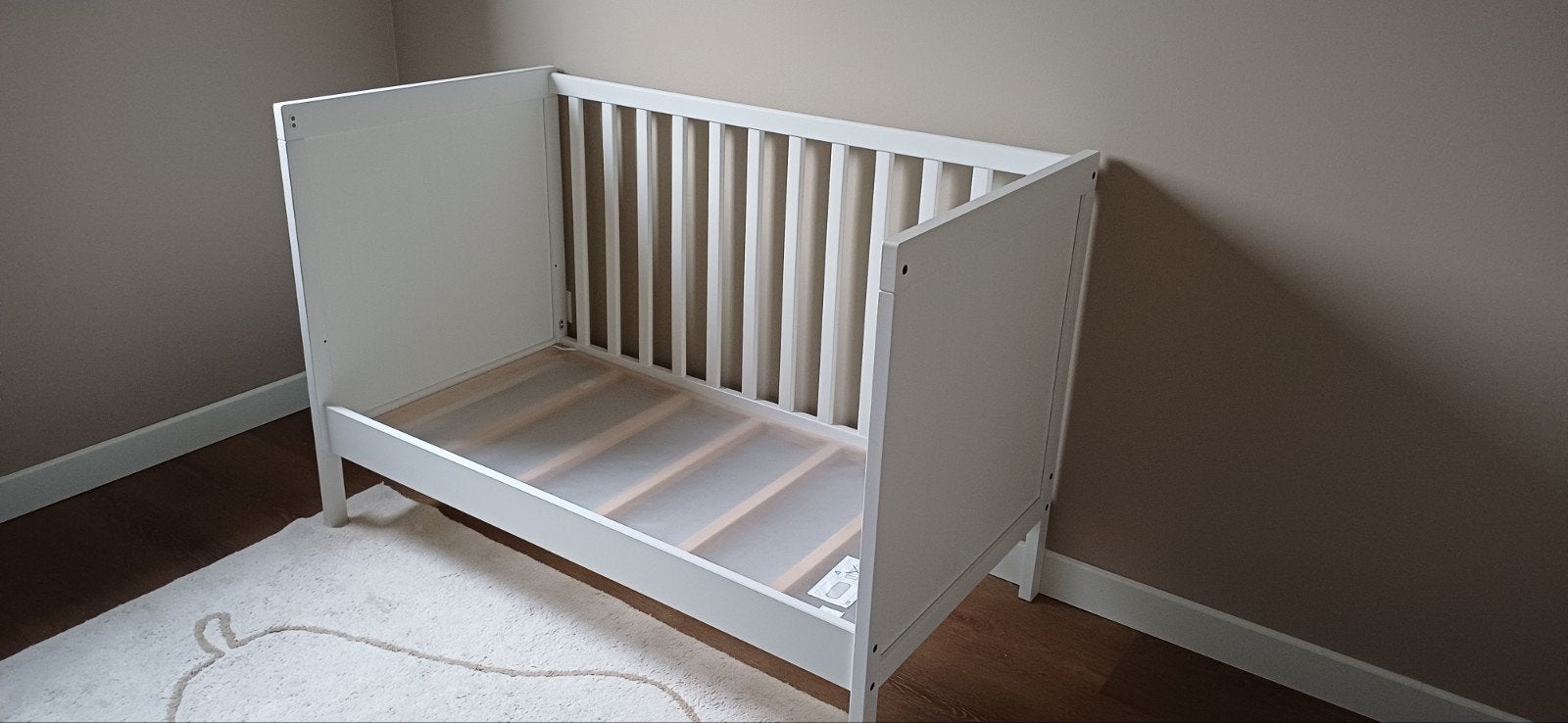 Ledikant SUNDVIK ikea, Ophalen, Zo goed als nieuw, Minder dan 140 cm, Minder dan 70 cm