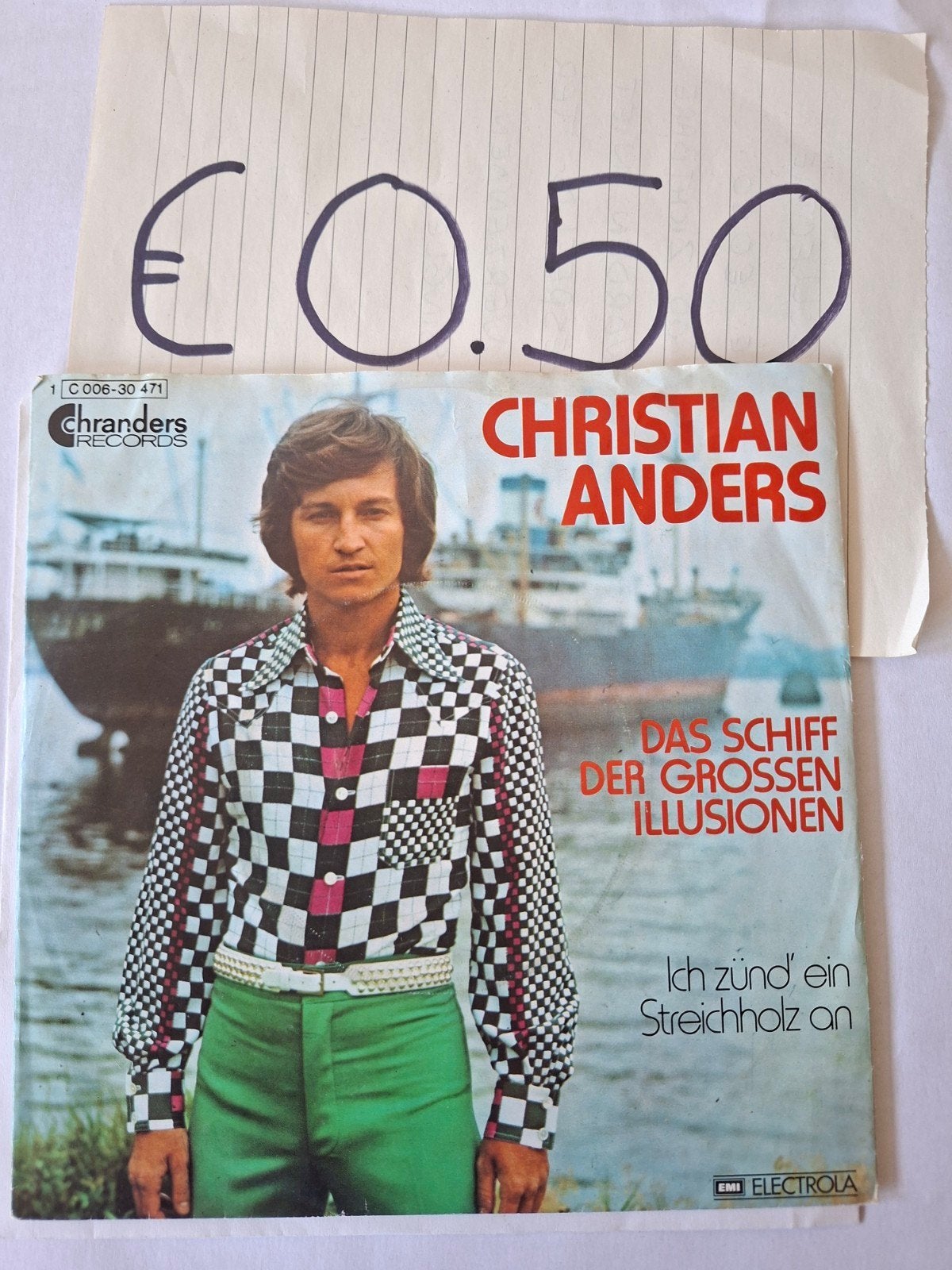 Christian Anders, Ophalen of Verzenden, Gebruikt, 7 inch, Pop