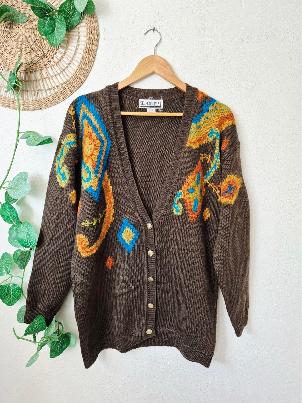 Vintage geborduurd folklore vest M, Vintage, Ophalen of Verzenden, Zo goed als nieuw, Maat 38/40 (M)