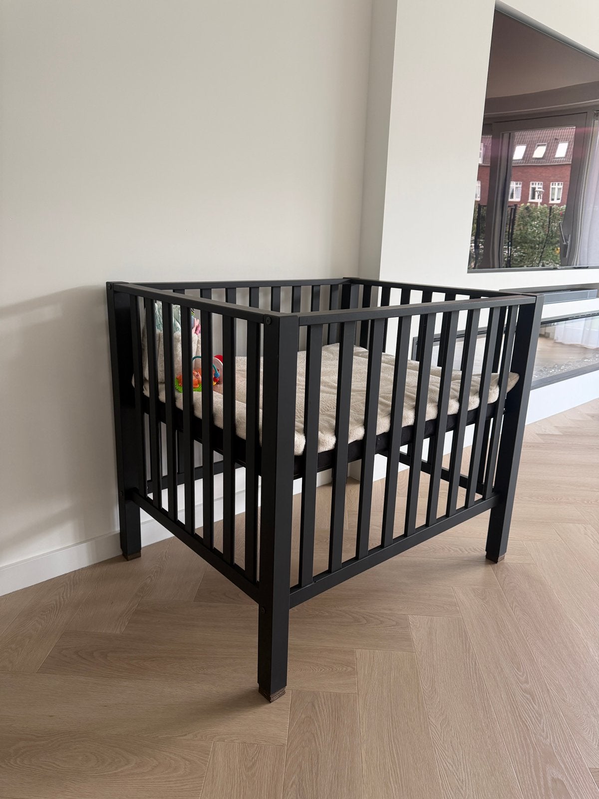 Europe Baby Casper Box Mat Zwart, Ophalen