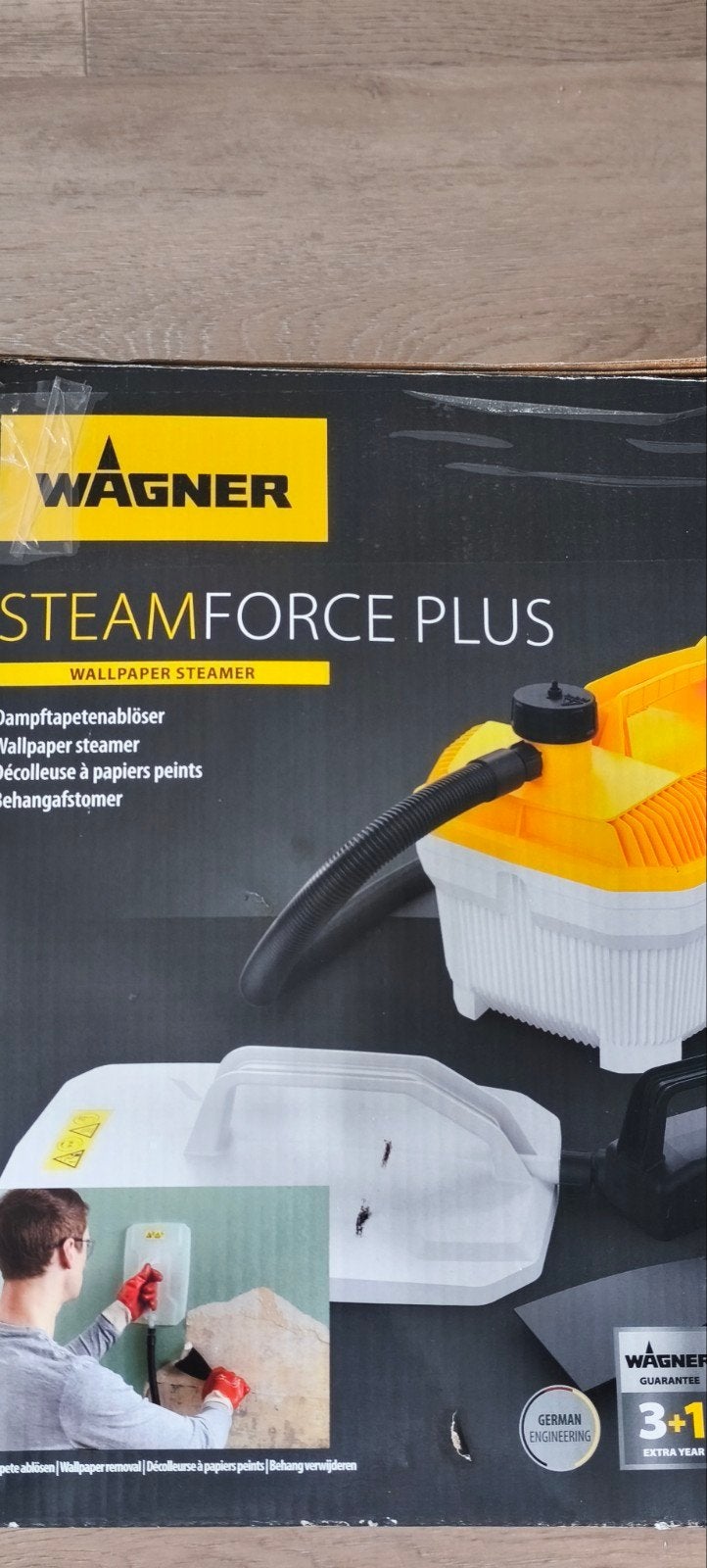Wagner SteamForce Plus Behangafstomer, Ophalen of Verzenden, Zo goed als nieuw, Overige typen, Overige merken