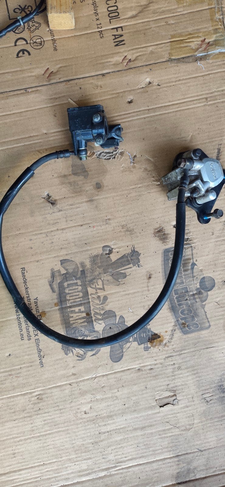Kymco People S Remklauw Compleet - Gebruikt, Ophalen of Verzenden, Gebruikt, Overige typen, Kymco