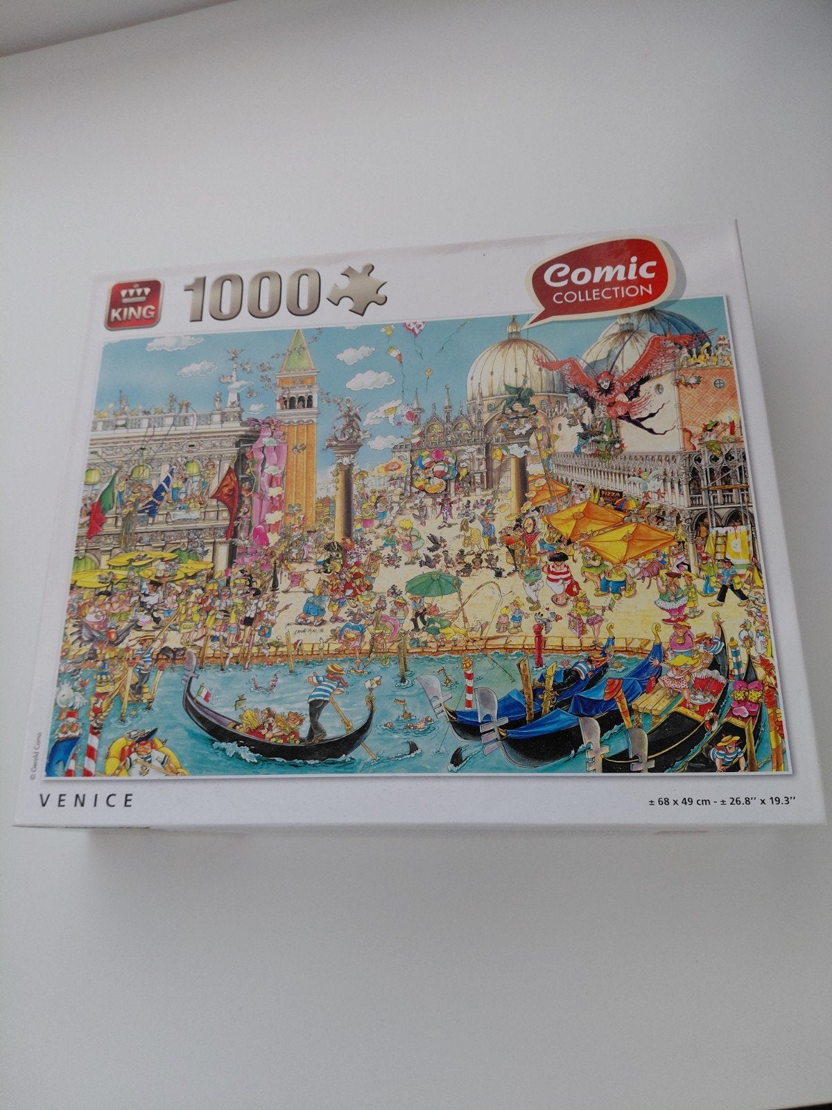 King Comic Collection Puzzel 1000 stukjes - Venetië, Ophalen