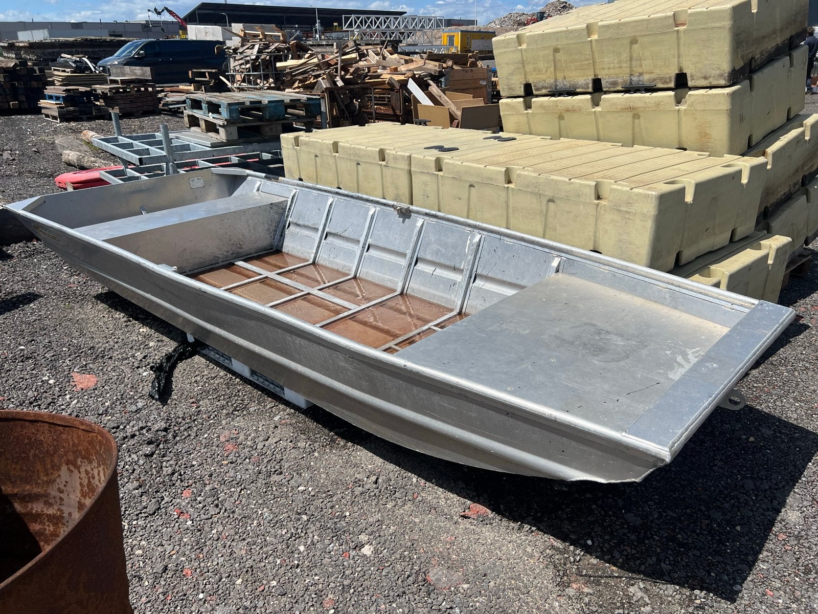 Aluminium boot - Hasenkamp Assault 370LW, Watersport en Boten, Gebruikt, Geschikt voor motor, Aluminium, Ophalen of Verzenden