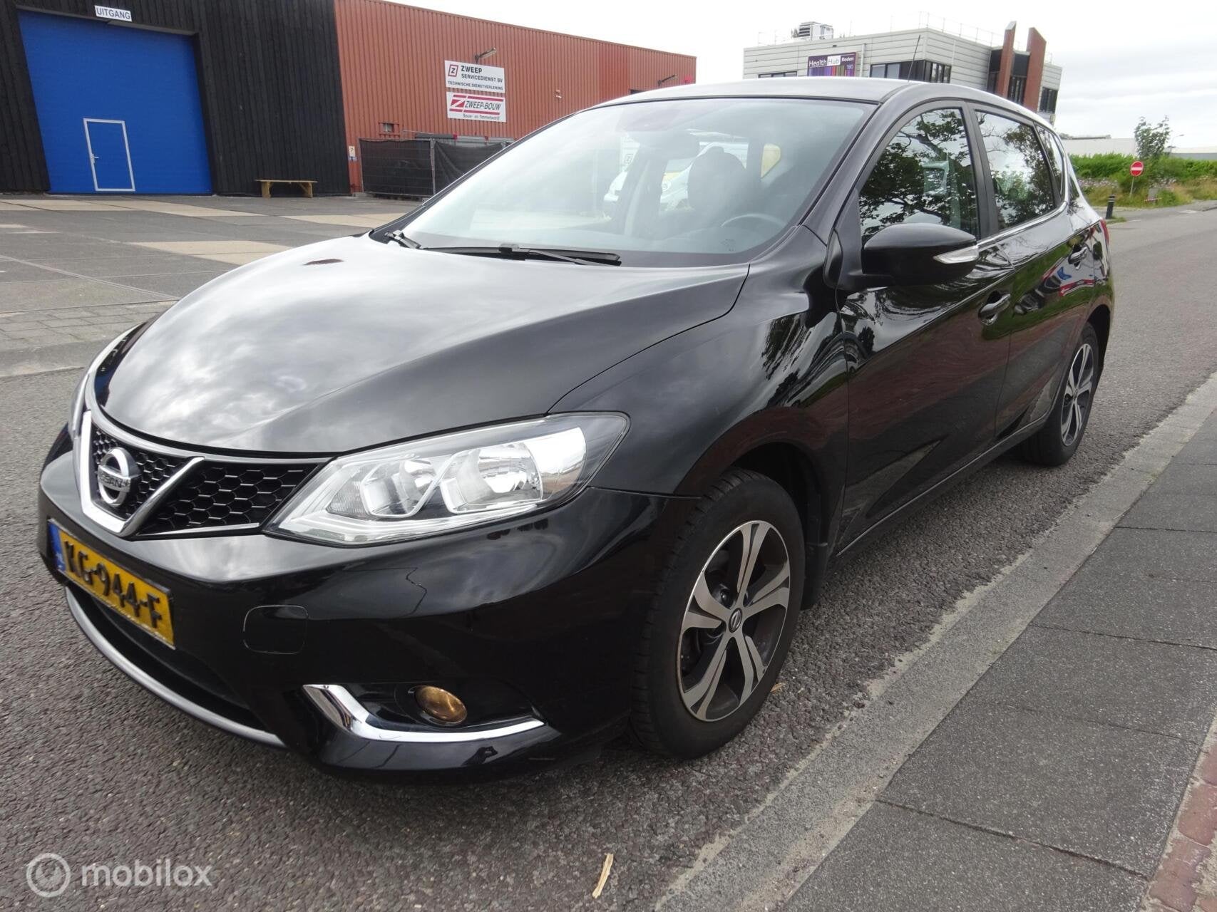 Nissan Pulsar 1.2 DIG-T Acenta Trekhaak 1200kg !, Auto's, Voorwielaandrijving, Gebruikt, Euro 6, 4 cilinders