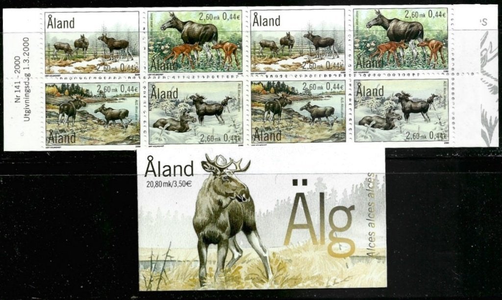 Aland SG Booklet 8 - 01-03-2000 - 4,00, Verzenden, Finland