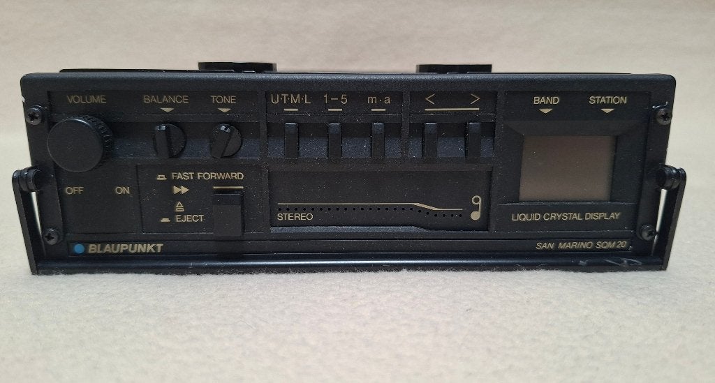 Blaupunkt autoradio San Marino SQM 20, Auto diversen, Ophalen of Verzenden, Gebruikt