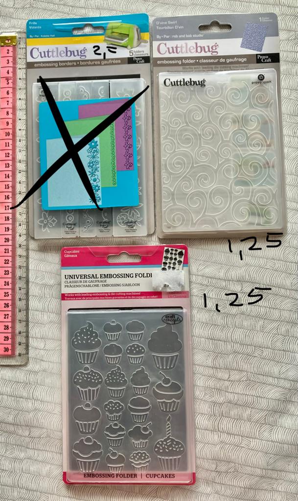 Embossing mallen nw, Hobby en Vrije tijd, Kaarten | Zelf maken, Ophalen of Verzenden