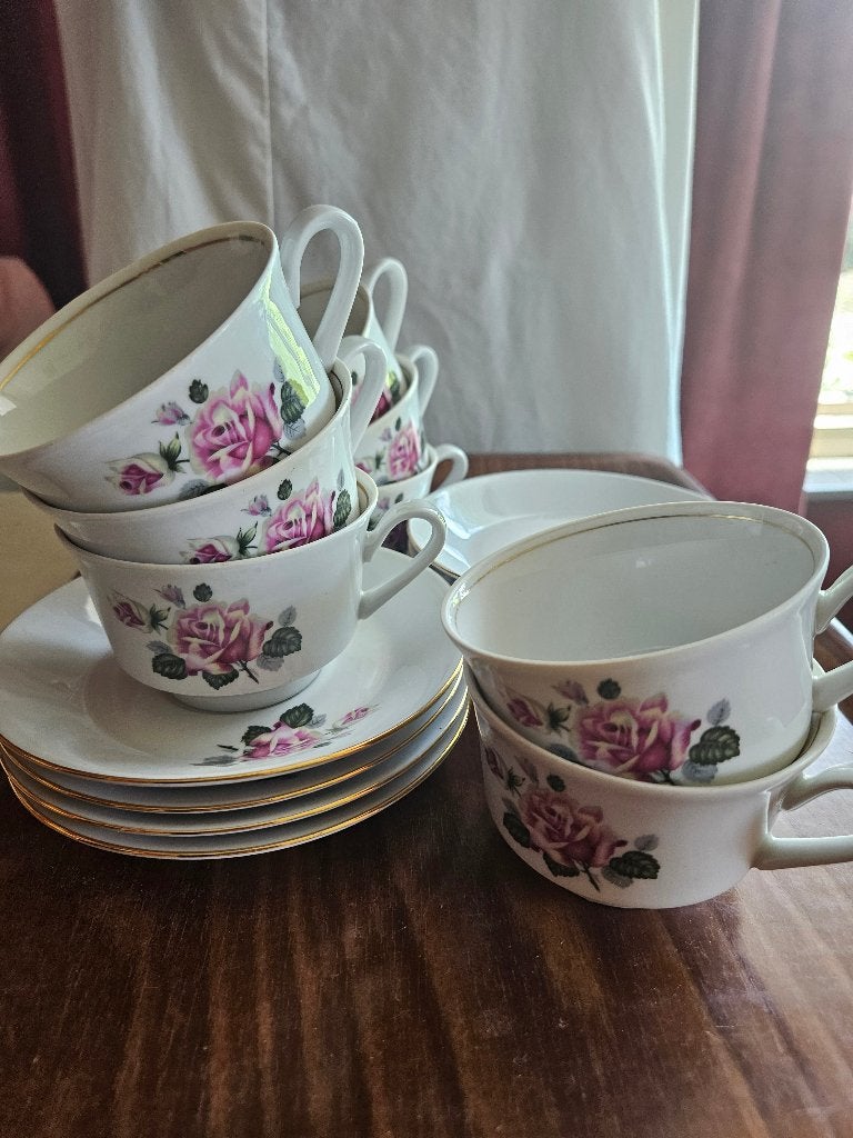 Thee servies, Ophalen, Steen, Gebruikt, Vintage