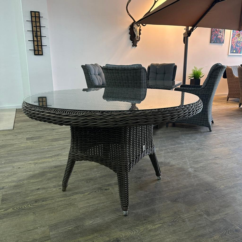 4 Seasons Outdoor (4SO) ronde Tuintafel Colonial, Zenq, Verzenden, ., Zo goed als nieuw