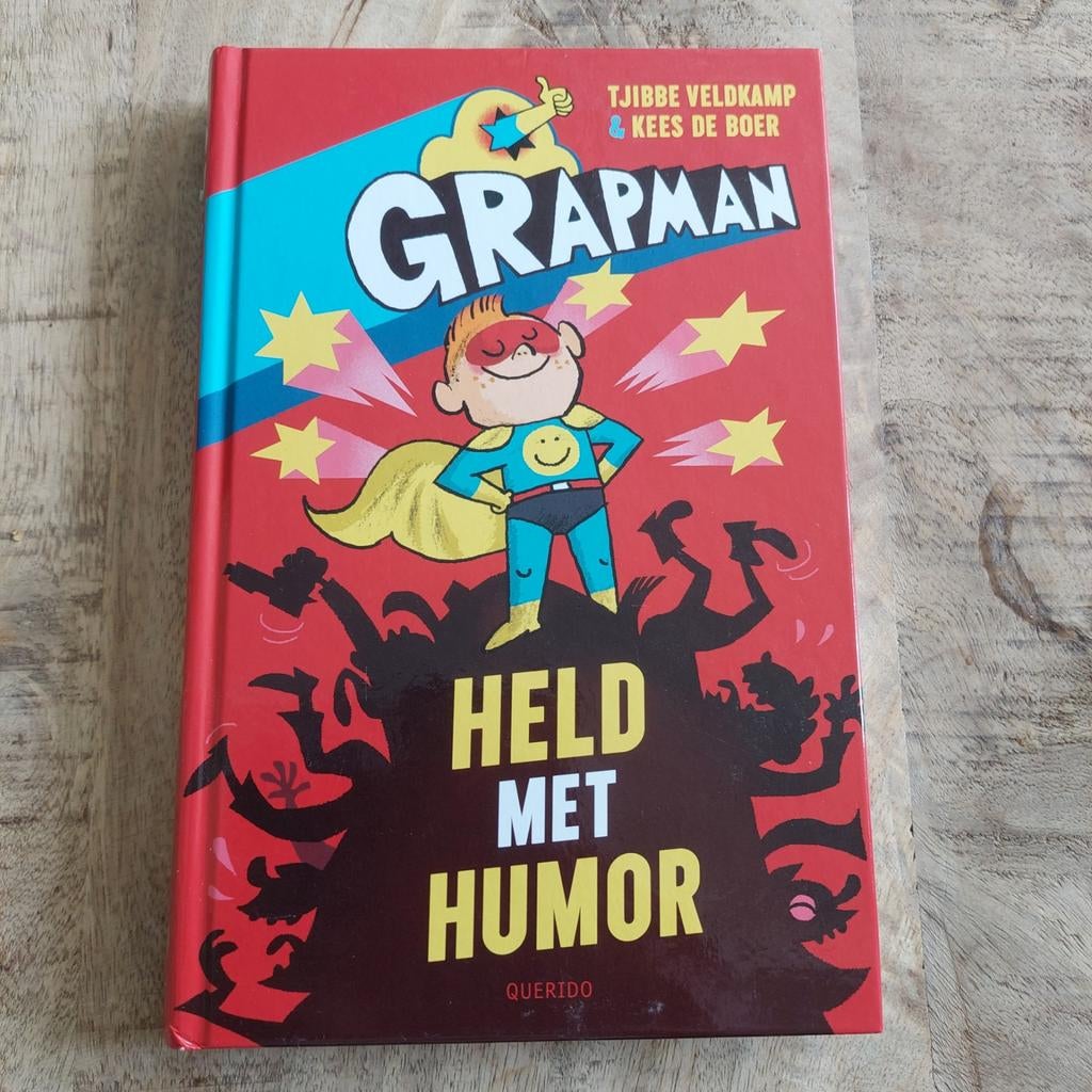 Tjibbe Veldkamp - Grapman, Boeken, Kinderboeken | Jeugd | onder 10 jaar, Zo goed als nieuw, Fictie algemeen, Ophalen of Verzenden