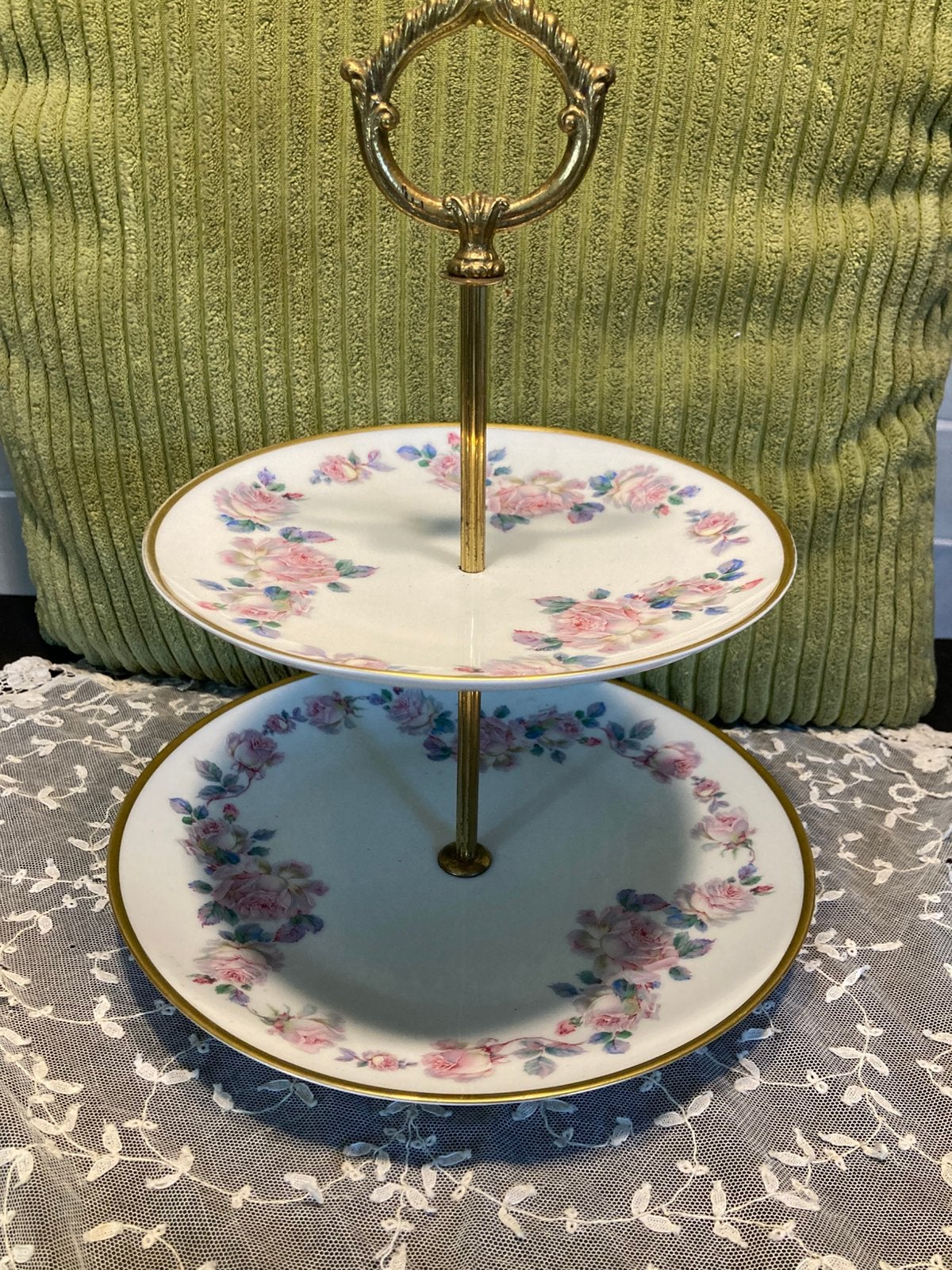 Etagere Kaiser porselein (090626), Ophalen of Verzenden, Zo goed als nieuw, Bord(en), Overige stijlen