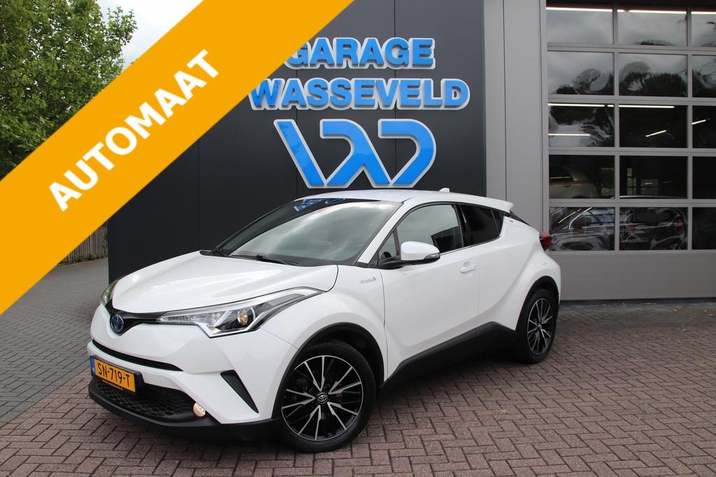 Toyota C-Hr 1.8 Hybrid Energy NL/Trekhaak/Camera/Navi/Stoelv, Automaat, Stof, 4 cilinders, Wit