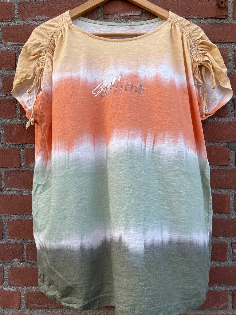 shirt Samoon mt 44, Meerkleurig, Maat 42/44 (L), Ophalen of Verzenden, Zo goed als nieuw