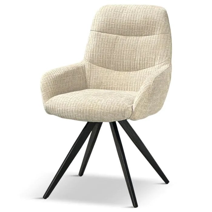 5 eetkamerstoelen van Zens Lifestyle  3 nieuw en 2 zgan, Huis en Inrichting, Ophalen, Overige kleuren, Nieuw, Stof