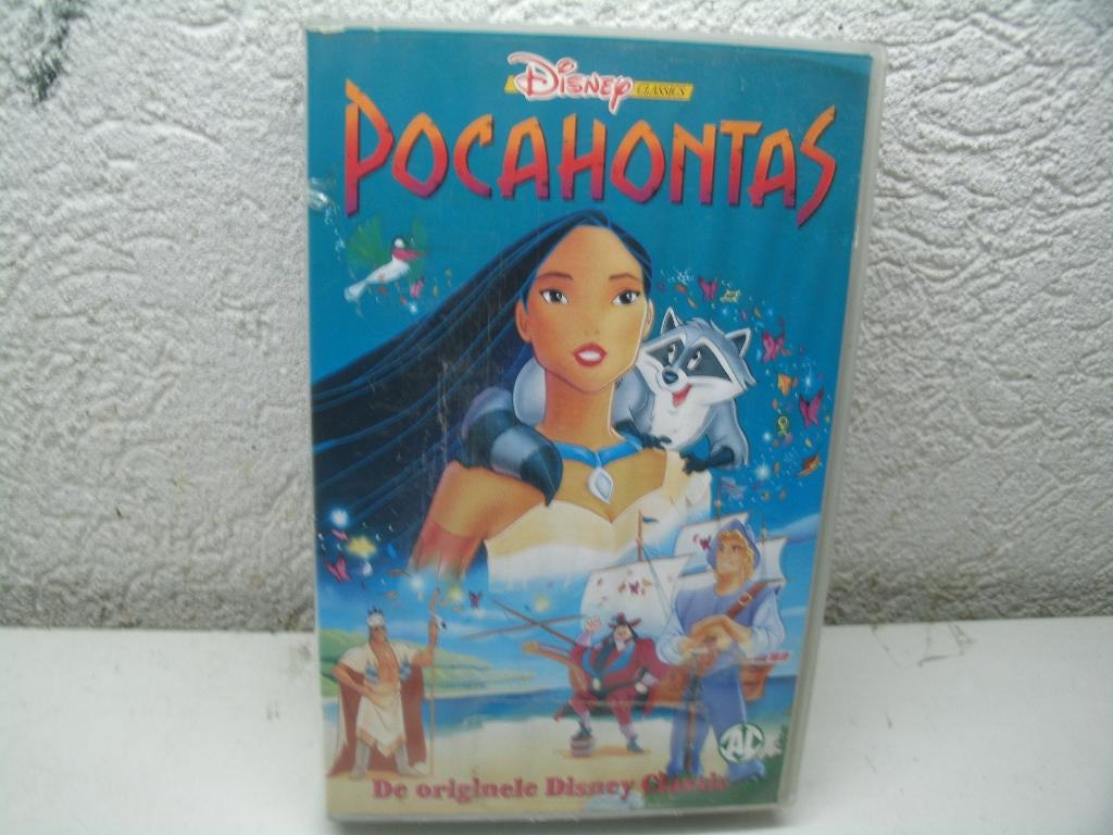 vhs 135a pocahontas, Alle leeftijden, Ophalen of Verzenden, Zo goed als nieuw