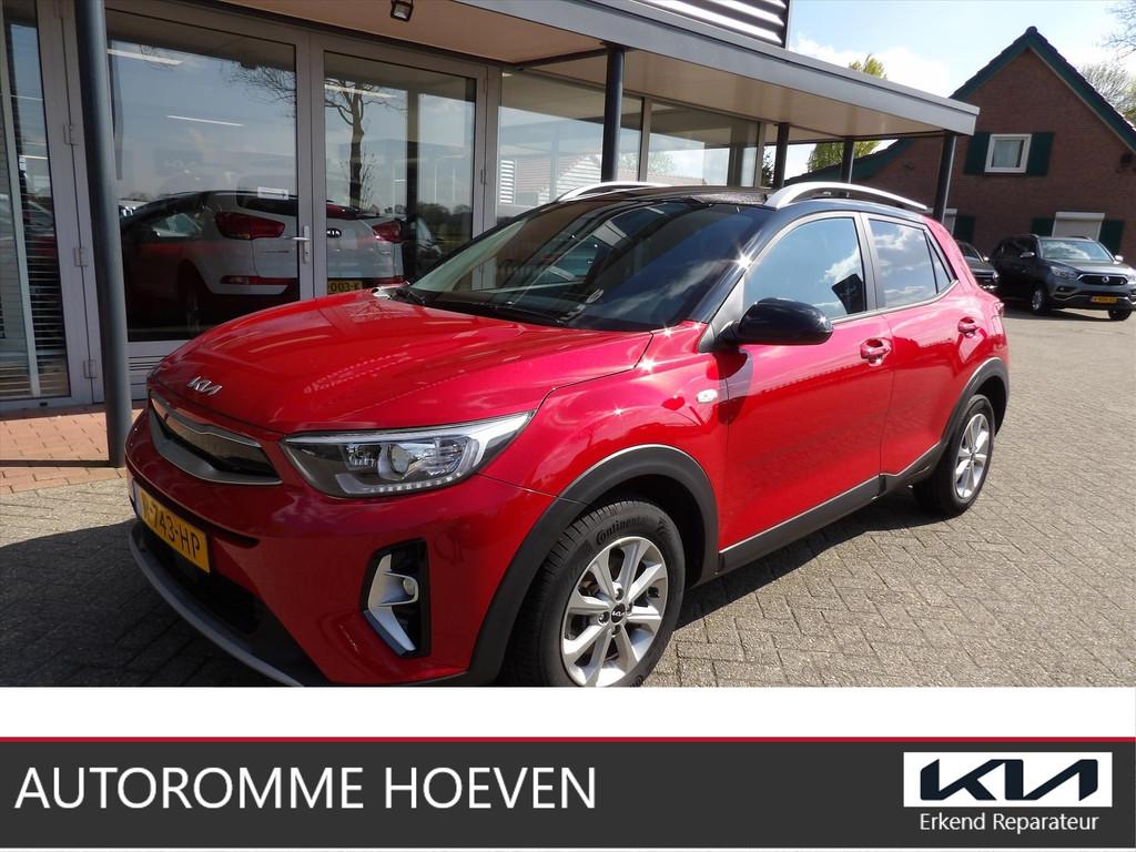 KIA Stonic 1.0 Turbo MHEV 100pk DynamicLine Org. Ned., Auto's, Kia, Gebruikt, 49 €/maand, Origineel Nederlands, Bedrijf