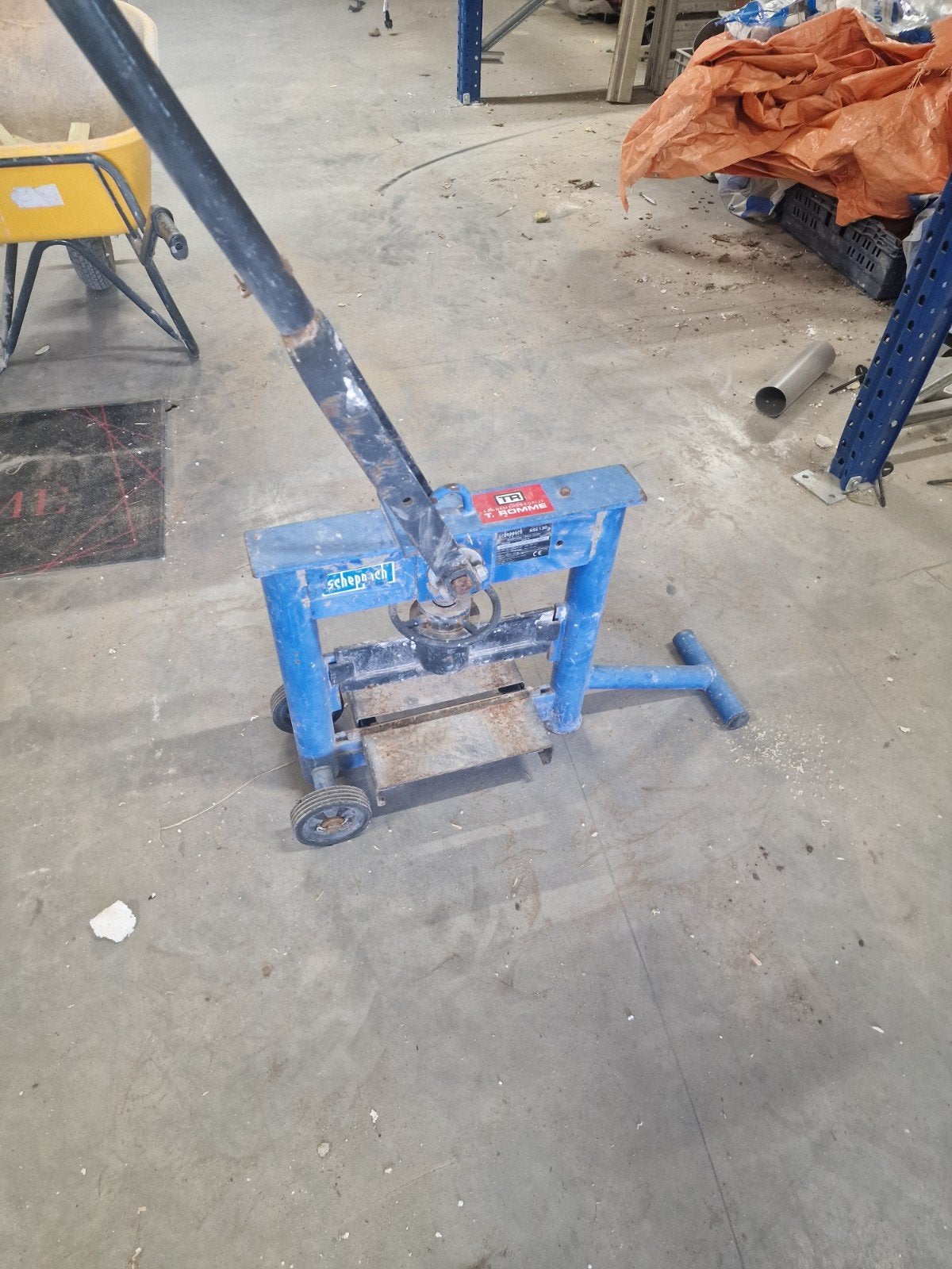Scheppach Tegelsnijder / Steenknipmachine, Ophalen of Verzenden