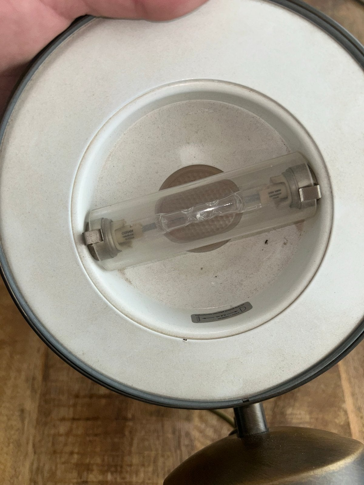 Vintage Steinhauer wandlamp/bedlampje bronskleurig, Ophalen of Verzenden, Zo goed als nieuw, Goud, Modern