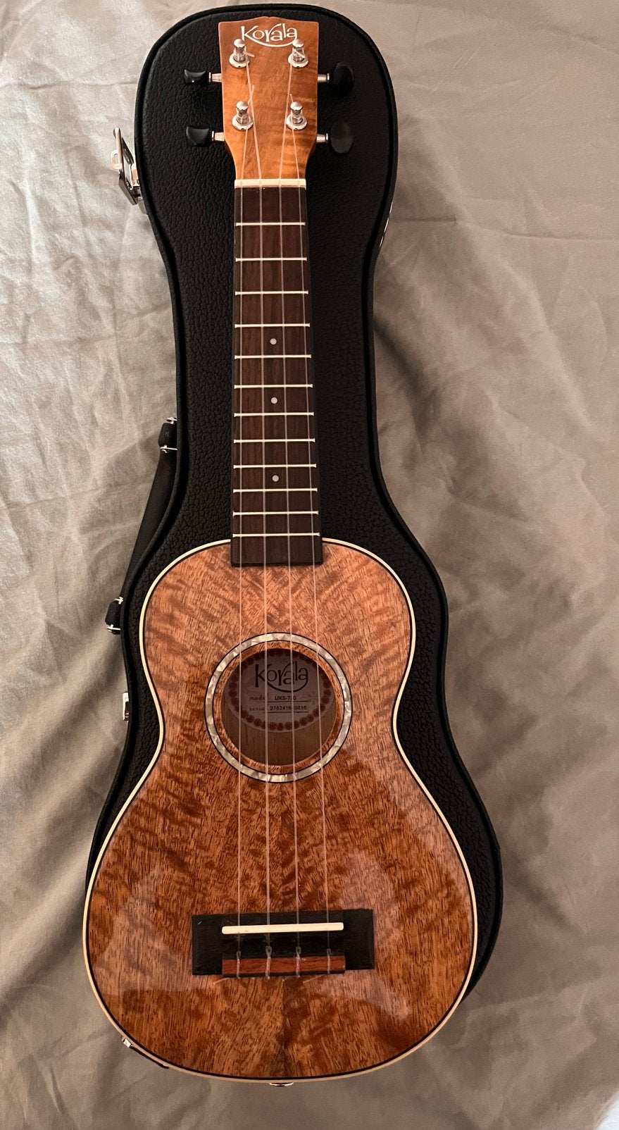 Korala UKS730 S Mango Sopraan ukulele, Ophalen of Verzenden, Zo goed als nieuw, Ukelele