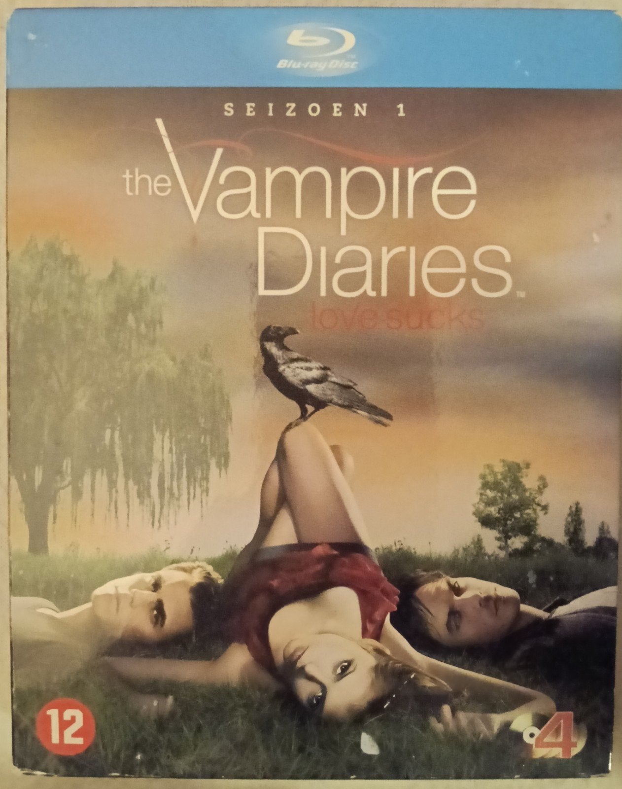 The Vampire Diaries seizoen 1 bluray, Cd's en Dvd's, Blu-ray, Ophalen of Verzenden, Zo goed als nieuw, Tv en Series
