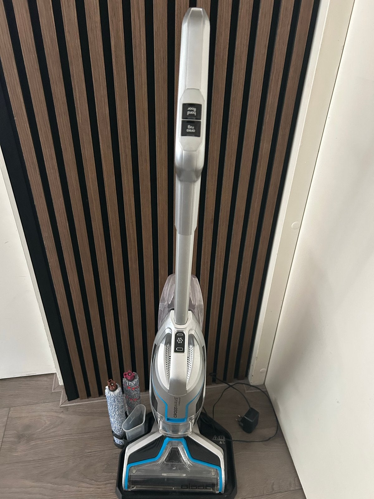 BISSELL 2582N Crosswave Cordless Vloerreiniger, Overige merken, Draadloos, Ophalen of Verzenden, Zo goed als nieuw