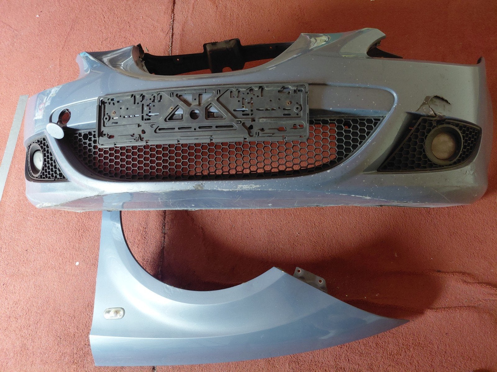 Bumper en spatbord voor seat loen (gebruikt), Ophalen, Gebruikt, Voor, Bumper