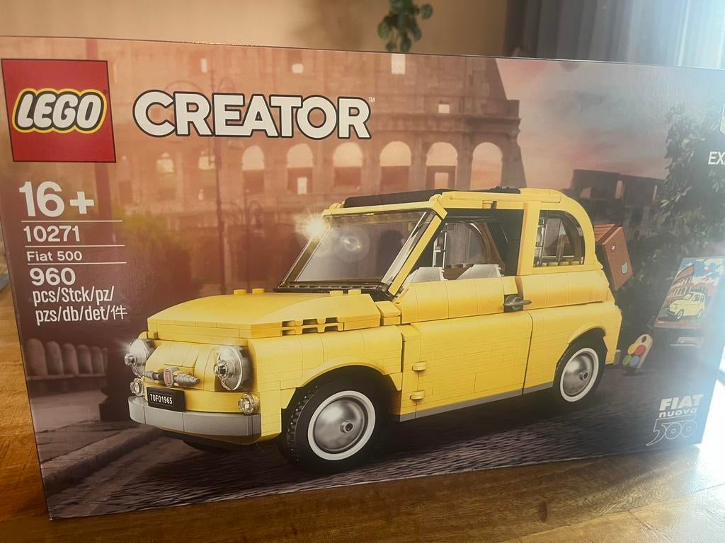 Lego Fiat 500, 10271 nieuw, Ophalen of Verzenden, Zo goed als nieuw