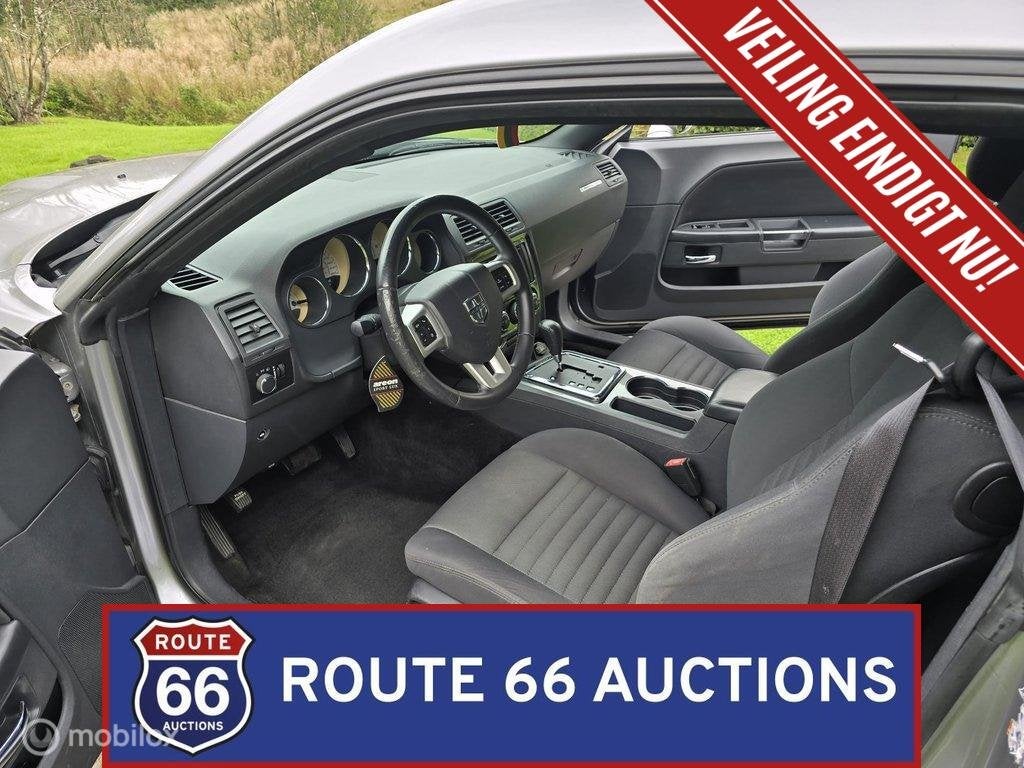 Dodge Challenger SXT | 2013 | Route 66 Auctions, Auto's, Gebruikt, Overige carrosserieën, Zwart, Bedrijf