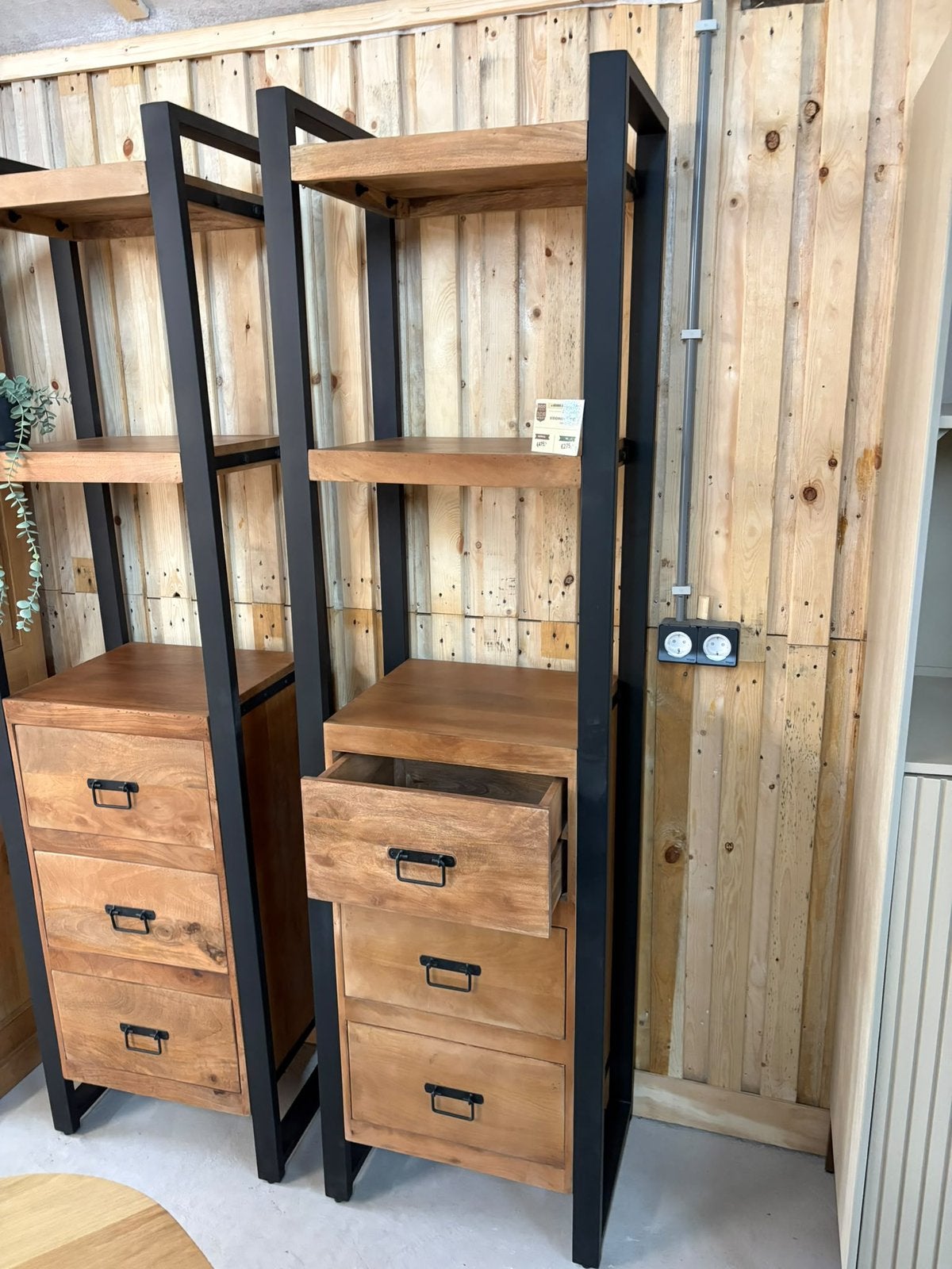 Boekenkast €275,-, Huis en Inrichting, Ophalen, 200 cm of meer, Nieuw, 50 tot 100 cm