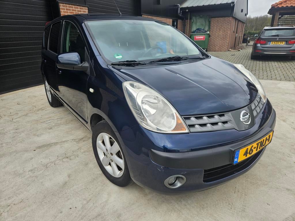 Nissan Note 1.4 16V 2006 Blauw, Auto's, Nissan, Particulier, Note, Airconditioning, Trekhaak, Benzine, C, Hatchback, Handgeschakeld