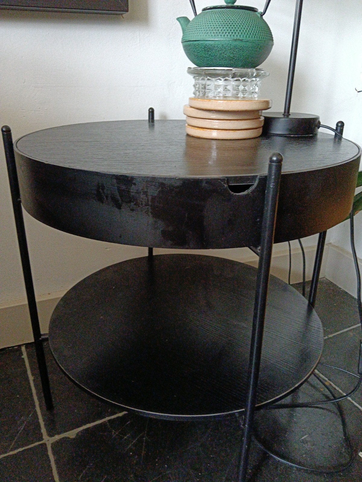 Rond bijzettafeltje, Ophalen, Rond, Minder dan 55 cm, 45 tot 60 cm