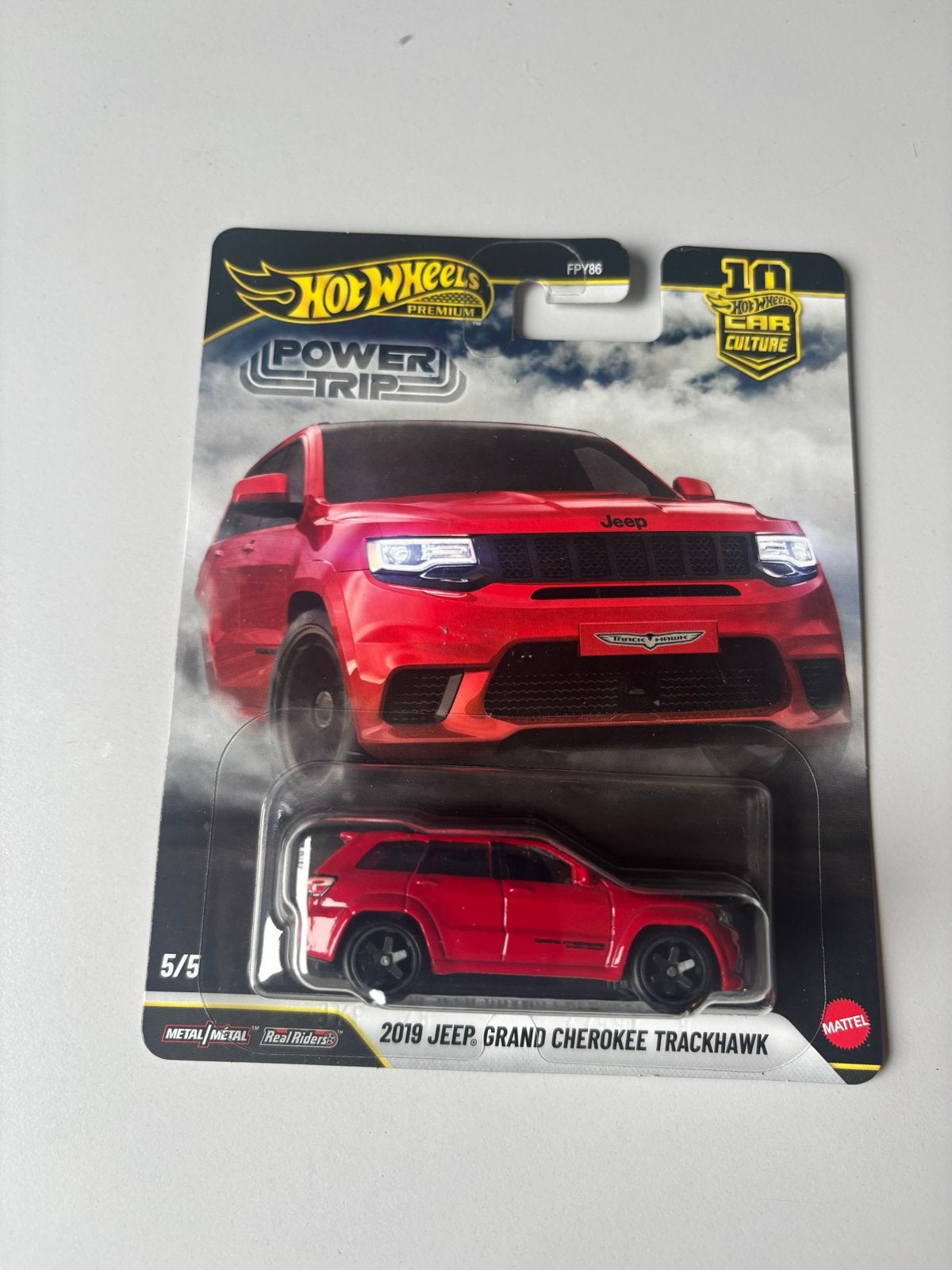 Hot Wheels Premium 2019 Jeep Grand Cherokee Trackhawk, Ophalen of Verzenden, Nieuw, Auto