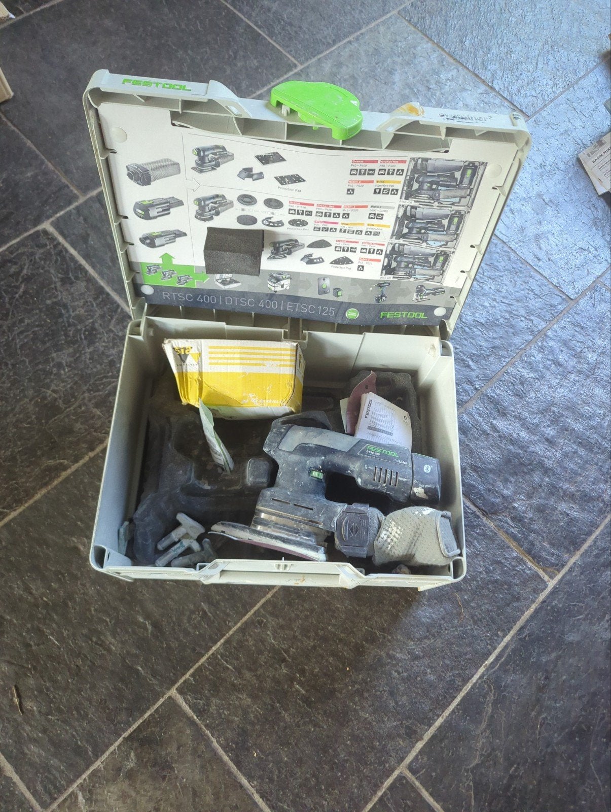 Festool DTS 400 REQ-Plus Deltaschuurmachine, Doe-het-zelf en Verbouw, Gereedschap | Schuurmachines, Ophalen of Verzenden, Minder dan 600 watt