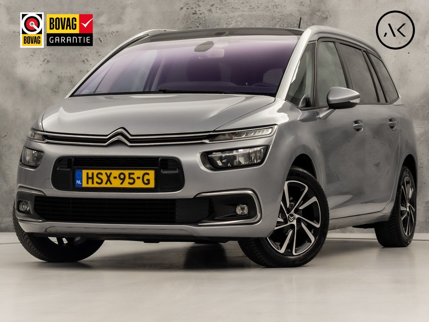 Citroën Grand C4 Picasso 1.2 PureTech Sport Automaat (APPLE, Stof, Gebruikt, 1199 cc, Automatische klimaatregeling