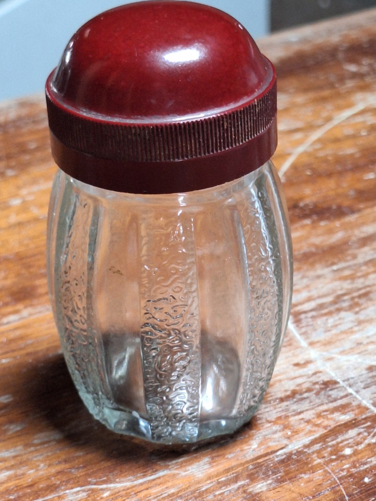 vintage kruidenpotje met deksel van bakeliet, Antiek en Kunst, Ophalen