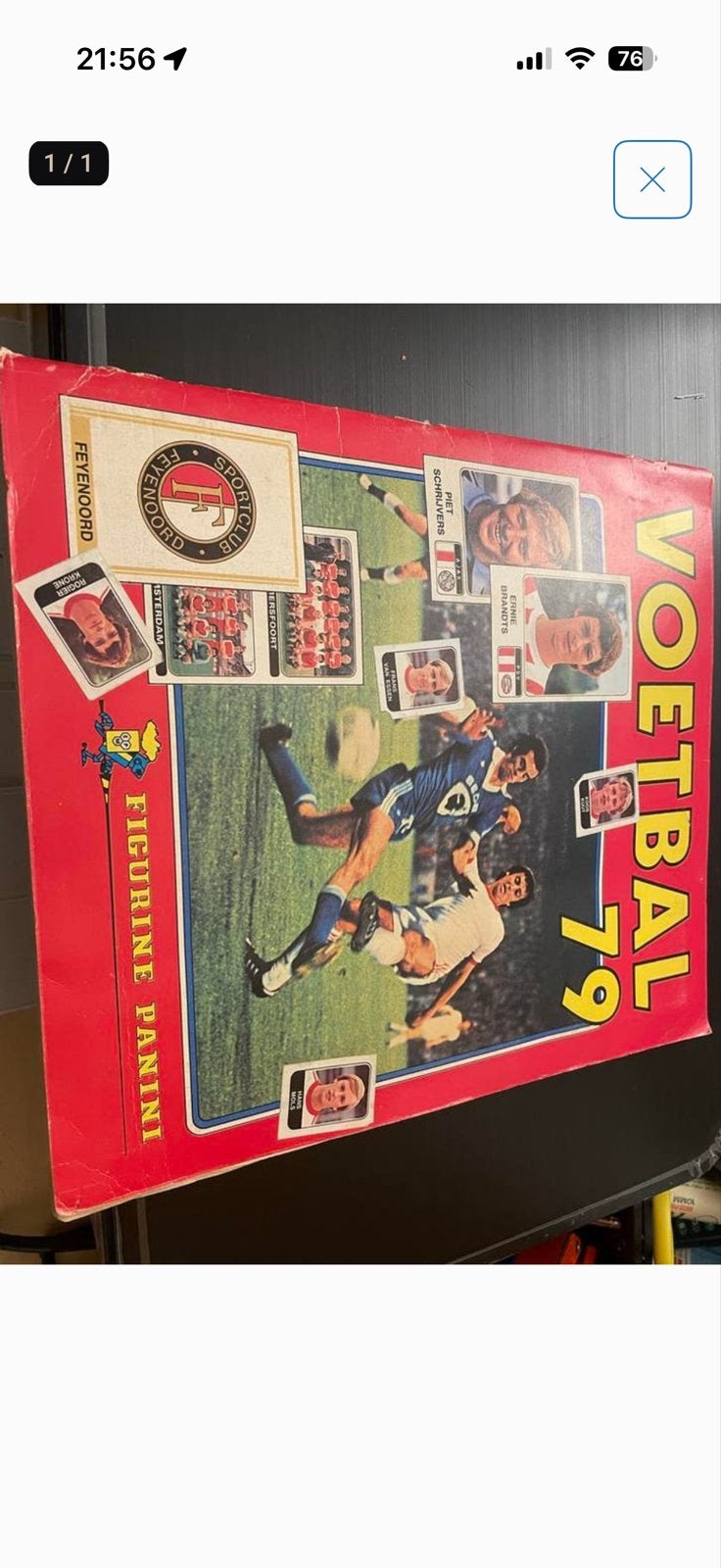 Voetbal 79 Panini knipplaatjes - Feyenoord, Brandts, Schrijv, Verzamelen, Sportartikelen en Voetbal, Ophalen of Verzenden, Gebruikt