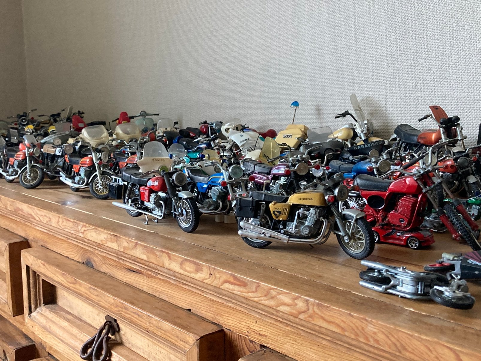 Polistil miniatuur motoren, Gebruikt, Ophalen, Overige merken, Groter dan 1:32