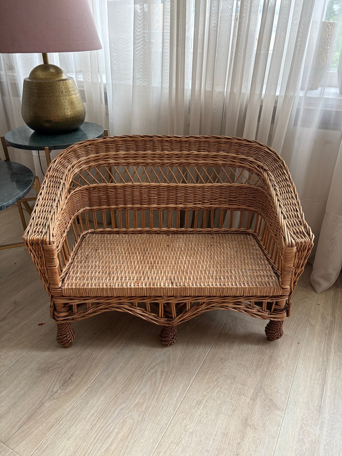 Rotan kinderbankje - Perfect voor de kinderkamer, Ophalen