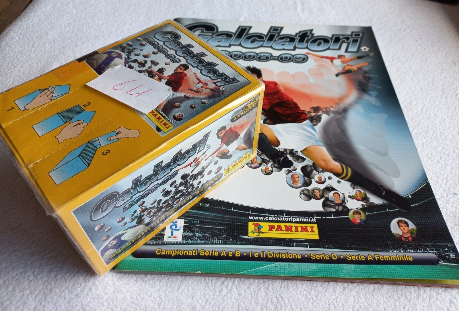 Panini Calciatori 2008/09 Album + 100 zakjes (verzegeld), Ophalen of Verzenden, Nieuw, Sport