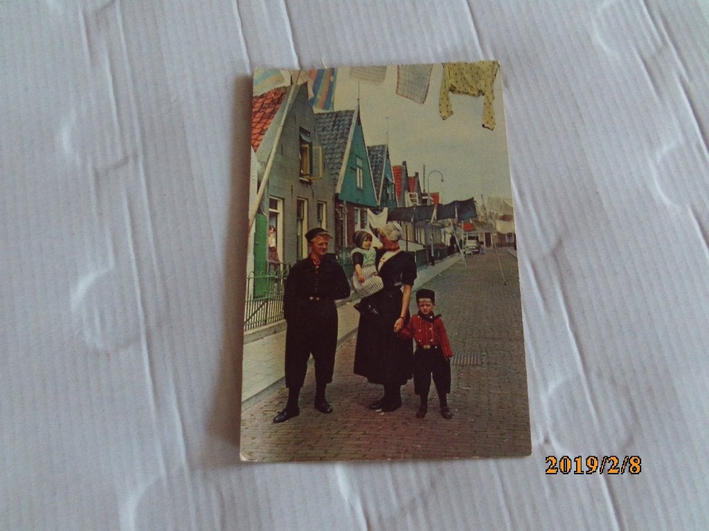 ansichtkaart urk, Ophalen of Verzenden, 1960 tot 1980, Ongelopen, Flevoland