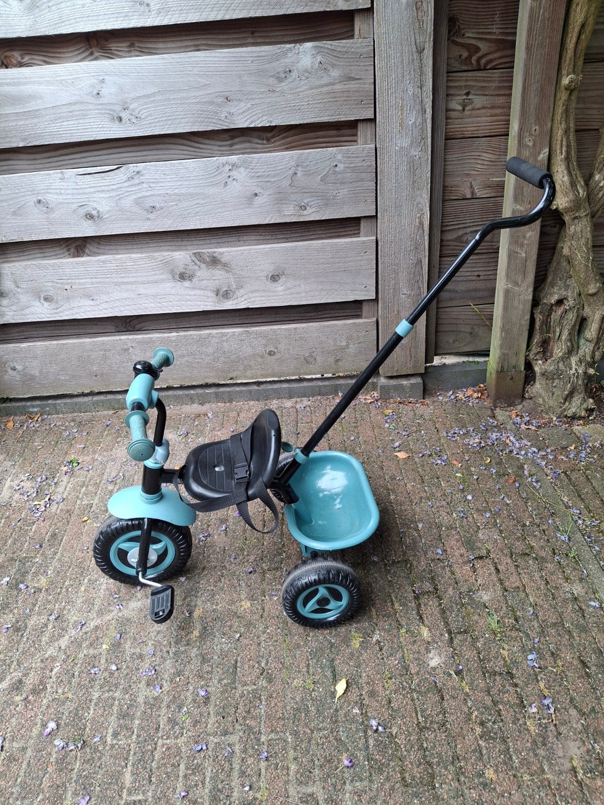 Billy kinderfietsje / driewieler met duwstang, Billy, Terugtraprem, Gebruikt, Ophalen of Verzenden