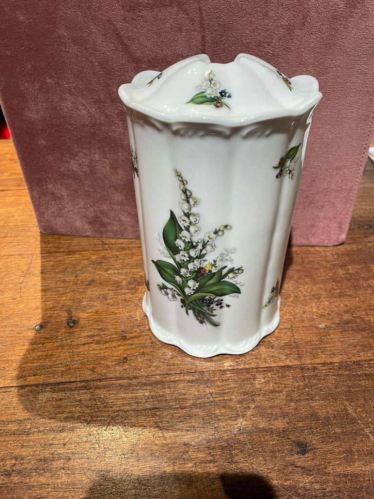 Antieke porseleinen bad-toiletbostelhouder, Antiek en Kunst, Antiek | Porselein, Ophalen of Verzenden