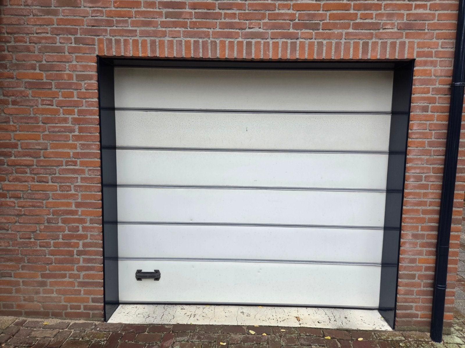 Elektrische roldeur met afstandbediening, Doe-het-zelf en Verbouw, Gebruikt, Garagedeur, Ophalen of Verzenden, Metaal