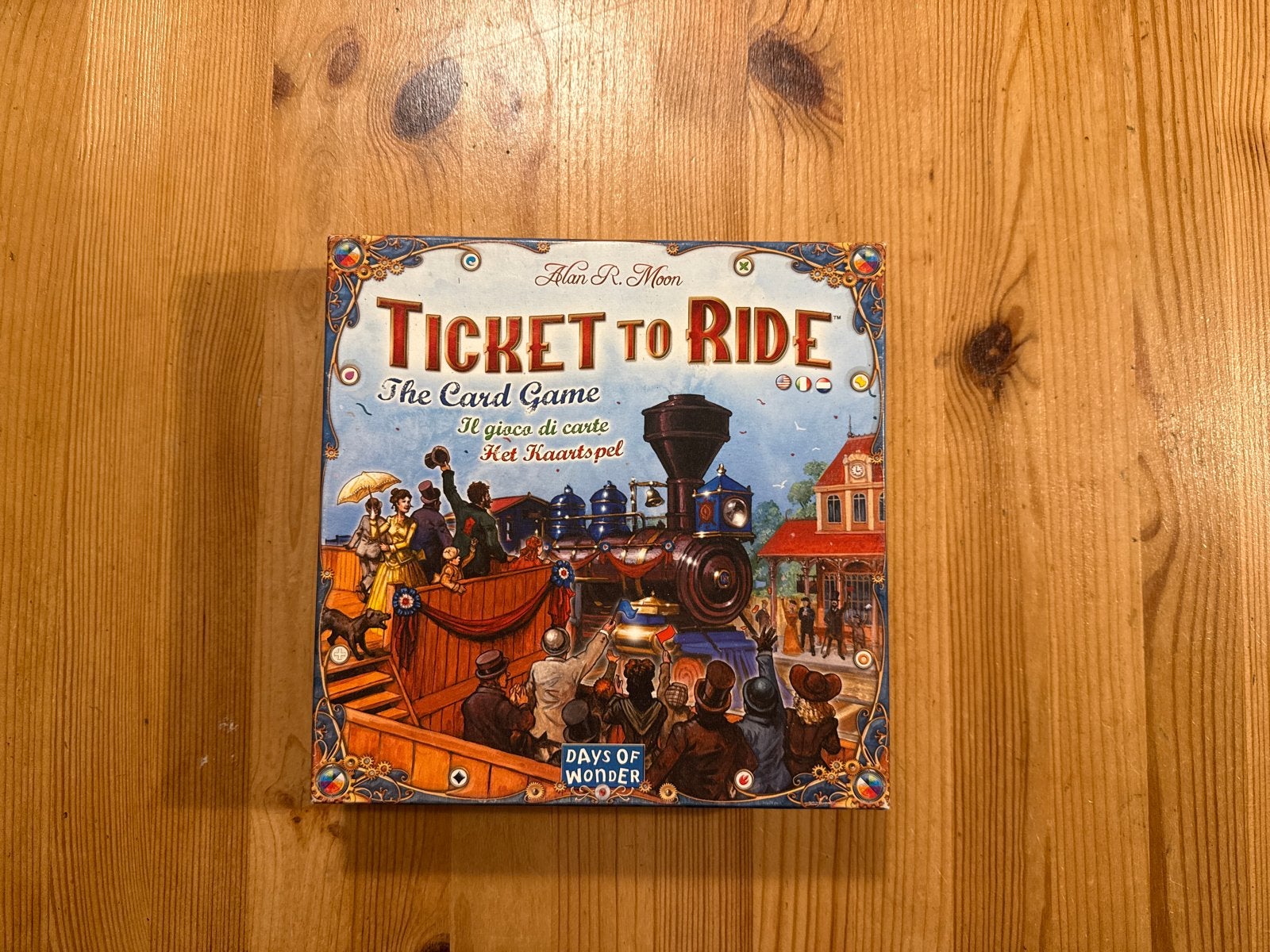 Ticket to Ride: The Card Game - Het Kaartspel, Een of twee spelers, Ophalen of Verzenden, Zo goed als nieuw