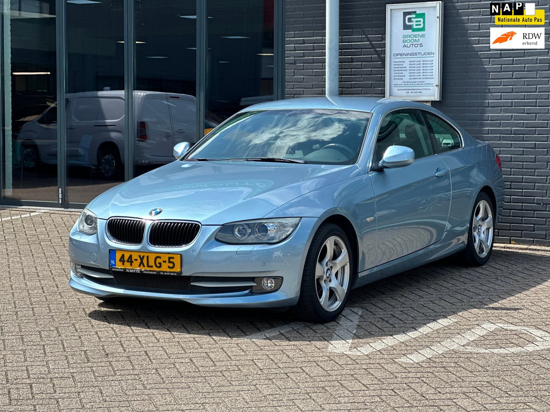 BMW 3-serie Coupé 320i Corporate Lease/2E EIG/6-BAK/CARPLAY, Auto's, BMW, Euro 5, 4 cilinders, Leder en Stof, 163 pk