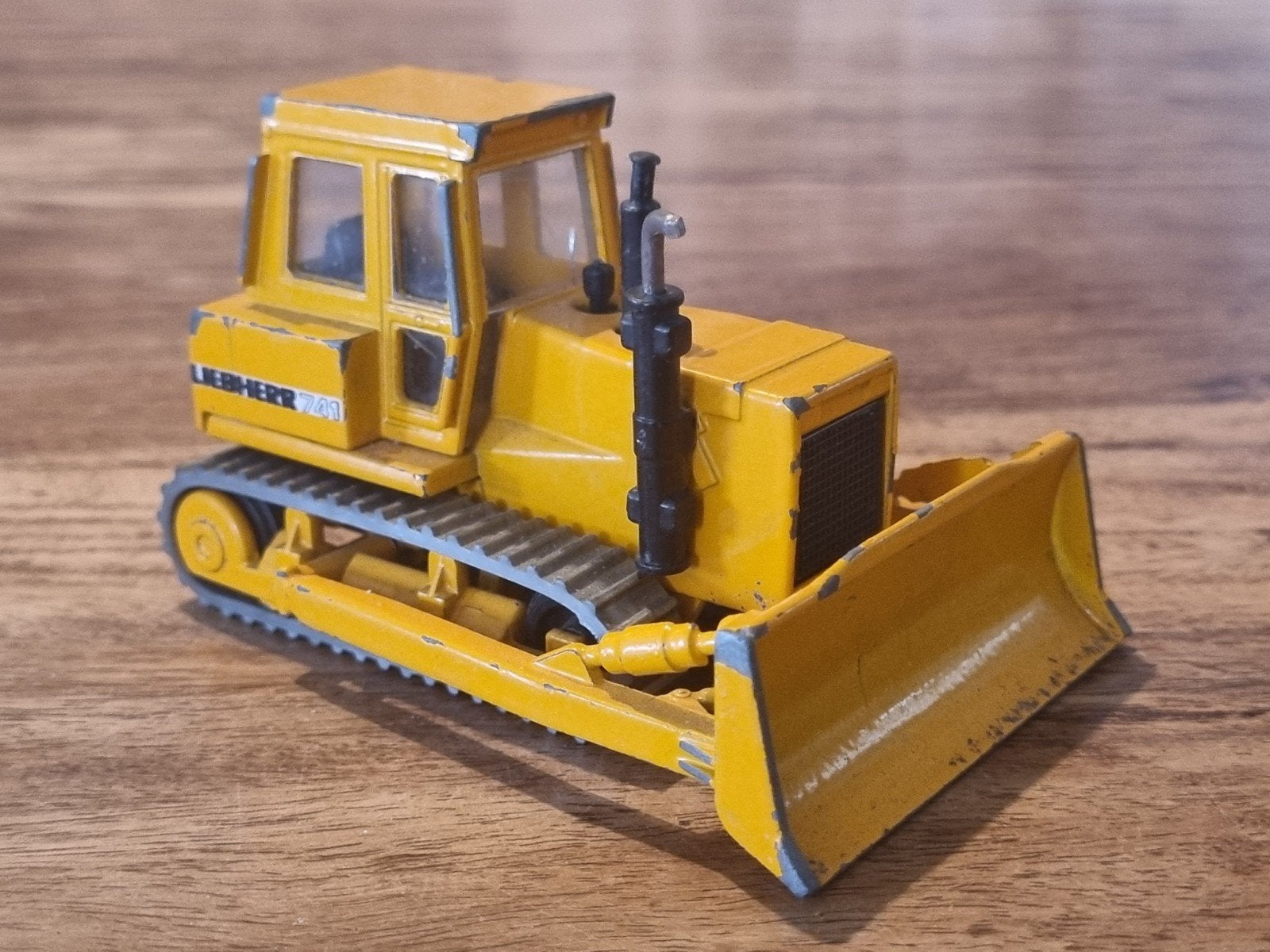 Siku Liebherr 741 Bulldozer - Made in W. Germany, Ophalen of Verzenden, Gebruikt