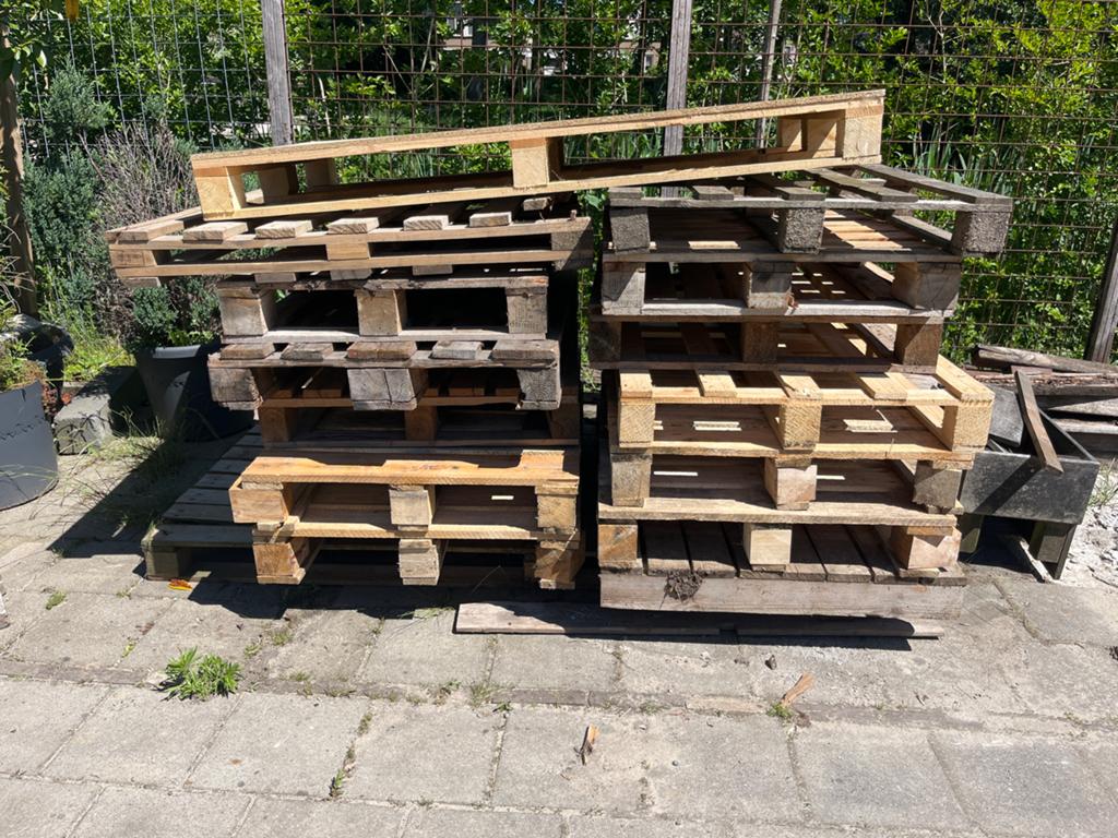 Pallets, Ophalen