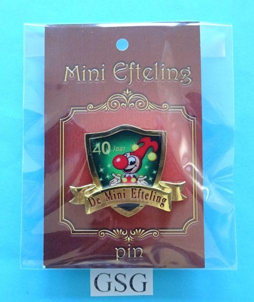 40 jaar Mini Efteling nr. EPP50955-01, Ophalen, Nieuw, Button of Speldje